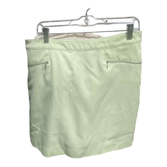 Oxford Golf Light Green Athletic Skort - Picture 1 of 12